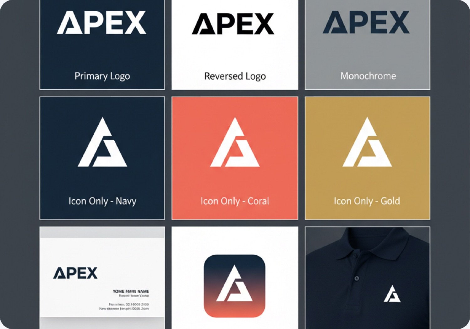 Logo applications and brand marks